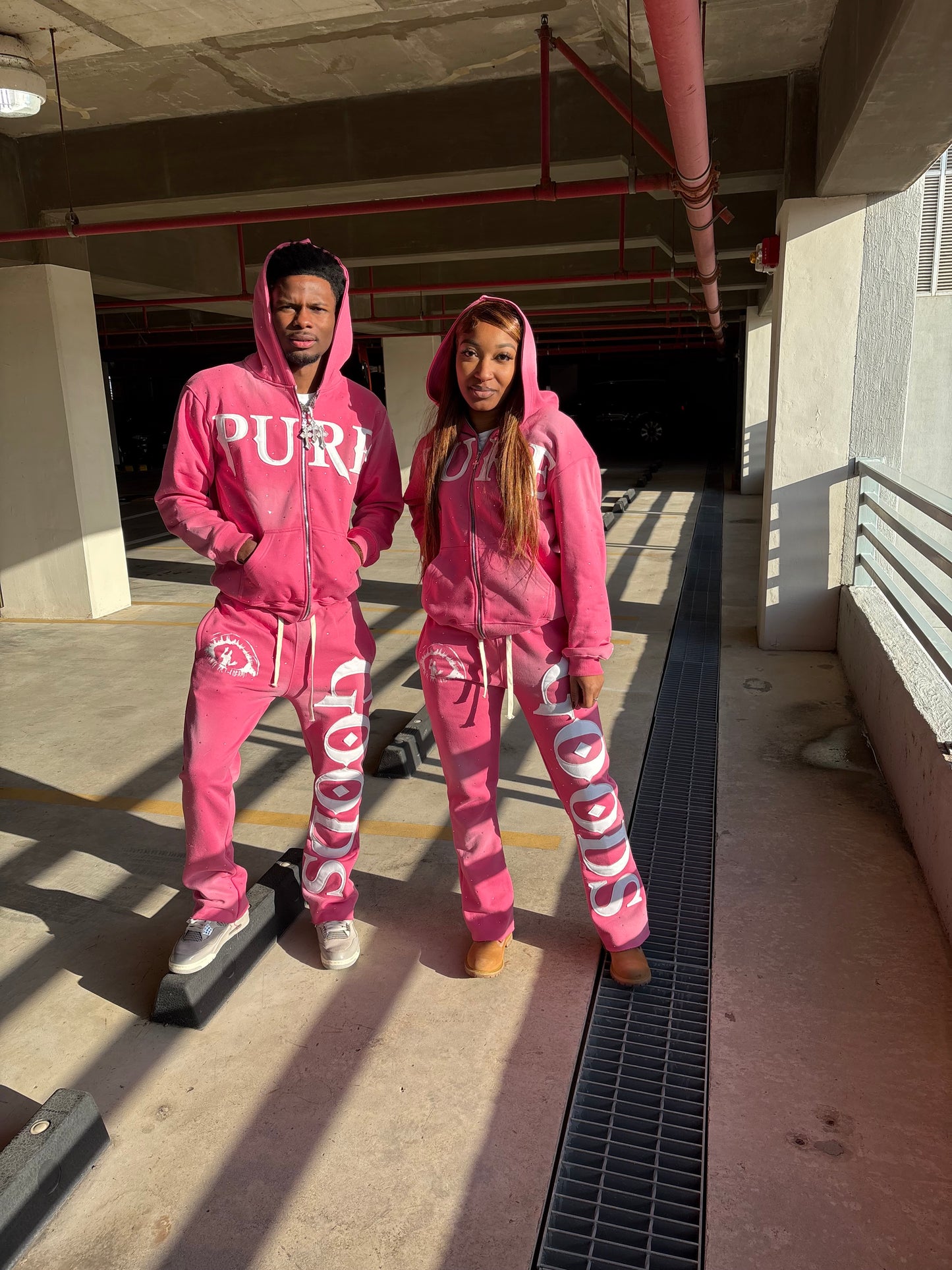 Pink Stone Sweatsuits