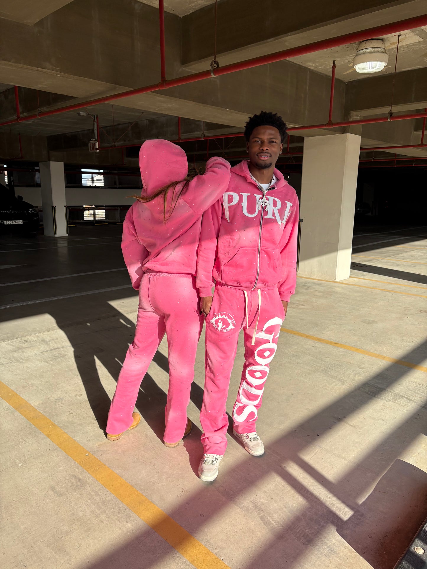 Pink Stone Sweatsuits