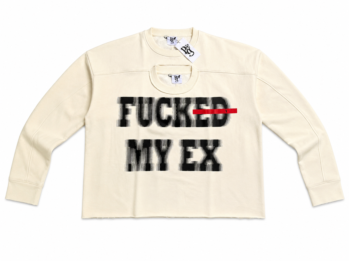 PUREGOODS — “EX FLIES” DOUBLE NECK CREW