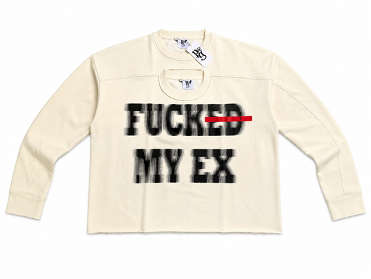 PUREGOODS — “EX FLIES” DOUBLE NECK CREW