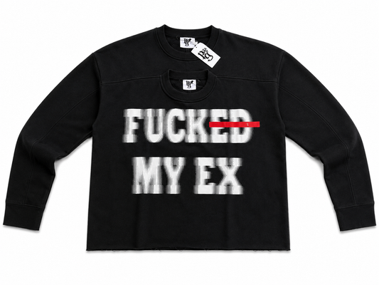 PUREGOODS — “EX FLIES” DOUBLE NECK CREW